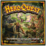 Avalon Hill HeroQuest La Jungle de Delthrak Adventure Pack - Jeu de Base HeroQuest nécessaire - Jeu de rôle - Version Allemande