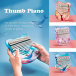 Sound Finger Keyboard Musical Instrument Kalimba Thumb Piano Bear Ear 17/21Keys