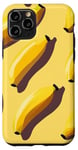 Coque pour iPhone 11 Pro Forme simple de banane minimaliste à motif de fruits