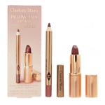 CHARLOTTE TILBURY PILLOW TALK LIP KIT 0.8G LIP LINER + 1.5G LIPSTICK - NEW