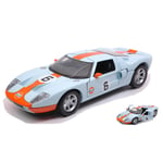 FORD GT CONCEPT 2004 GULF SERIES 1:24 MotorMax Auto Stradali Die Cast Modellino