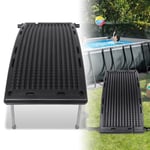 Aufun Solar Poolvärmare 110 x 65 x 35 cm Solvärme för pool, För trädgårdspool