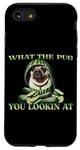 iPhone SE (2020) / 7 / 8 FUNNY PUG WHAT THE PUG YOU LOOKIN AT DOG SHOW PUG SHOW DOGS Case