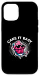 Coque pour iPhone 13 Pro Cake It Easy Cute Cupcake Pun Vacay Mode Vacances d'été