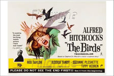 THE BIRDS FILM HITCHCOCK'S Rcbu - POSTER HQ 40x60cm d'une AFFICHE CINéMA