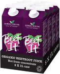 Beet It Organic Beetroot Juice (1 Litre x 8) Picked and Pressed FAST SHIPPING