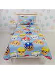 Paw Patrol Bold Single Coverless Duvet - Multi