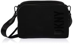 DKNY Women Everyday Camera Bag Crossbody, Black/Black, Medium