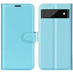 Google Pixel 7 Pro      Pu Wallet Case    [Lightblue]