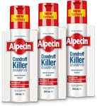 Alpecin Dandruff Killer Shampoo 3x250ml Effective Anti-Dandruff Hair Care for Me