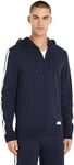 Tommy Hilfiger Sweat à Capuche avec Fermeture Éclair Homme avec Capuche, Bleu (Desert Sky), M