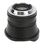 7.5mm F2.0 Large Aperture Fisheye Lens For .M Mount Lens With ND1000 Filt QCS