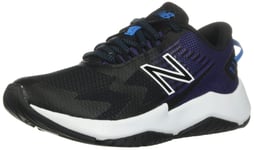 New Balance Kids Girl's Rave Run v1 (Little Kid/Big Kid) Black/Wild Indigo 4.5 Big Kid