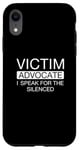 iPhone XR Victim Advocate I Speak For The Silence Cool Legal Services Case