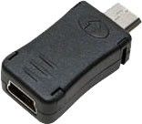 LogiLink Adaptateur USB 2.0, micro USB m?le - mini USB