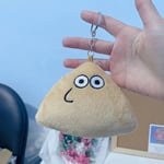 My Pet Alien Pou Plushies Nyckelringar Cartoon Anime Figurer Perifera Ryggsäckar Hängsmycken Väskor Tillbehör Barnfödelsedagspresenter Plushies Keychain-2