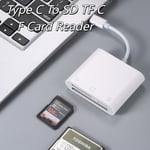 Converter TYPE C To SD TF Card Reader