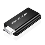 Ps2 To Hdmi Converter, Ps2 To Hdmi Video Converter With 3.5Mm Audio Cable For Hdtv Hdmi Monitor, Supports All Ps2 Display Modes