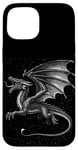 Coque pour iPhone 15 Déguisement de dragon médiéval Ren Faire Lazy