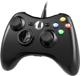 CHEREEKI Controller for Xbox 360, Wired PC Game Controller Joystick Gamepad for