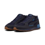 Puma Unisex Graviton Trainers - Blue - Size UK 6