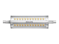 Philips - Led-Glödlampa - Form: Linjär - R7s - 14 W (Motsvarande 100 W) - Klass E - Svalt Vitt Ljus - 4000 K