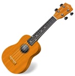 Ukulele Soprano de Guitare Uke 21'' Bois Erable 4 Cordes de Nylon Couleur Natur