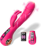 Vibromasseur Feminin Gode Femme Sex - Avec 9 Modes De Vibration Et Affichage Led