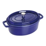 Staub La Cocotte Pata Ovaali 29 cm, Valurauta Tummansininen 40510-288-0