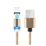 Cable de charge magnétique resistant 1 Mètre pour iPhone 13 Mini 5.4"  Couleur Or - Yuan Yuan