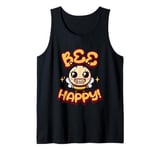 Bee Happy Big Smile Bad Teeth Bee Be Happy Tank Top