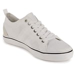 Knitted Trainers with EVA Footbed Vulcanised Rubber Sole White