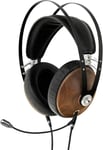 99 Classics - Casque fermé Audiophile - Noyer Massif - Finition Doré, Meze99Classics WalnutSilver, hohem Trage hohem (Noyer Argent + Boom Mic)