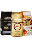 Prova på kaffepaket Lavazza kaffebönor 3x500g