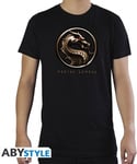 Mortal Kombat Logo T-Shirt Black (Small)