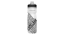 Bidon isotherme camelbak podium chill 0 6l race edition blanc   noir