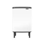 Brabantia 12L Bo Hi Waste Bin White