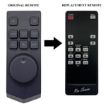 RM Series Remote Control Compatible with LG AKB76040402 4K OLED Gaming Monitor