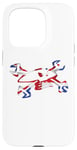 Coque pour iPhone 15 Pro Guy Moto Martin Union Jack Logo