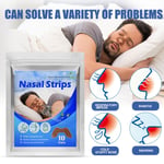 10Pcs Extra Strength Tan Strips Reduces Snoring Nasal Strips Non Woven Fabric