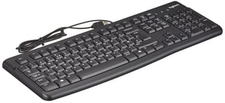 Logitech K120 Wired Business Keyboard for Windows or Linux, USB Plug-and-Play, F