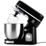 Electric Food Stand Mixer with Beater Dough Hook & Whisk Kitchen 5L Bowl 1300W