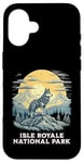 Coque pour iPhone 16 Isle Royale National Park Grey Wolf Vacation Wildlife