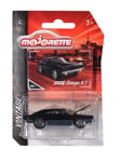 Majorette 212052010Q10 - Premium Cars - Vintage Dodge Charger R/T, Black - New