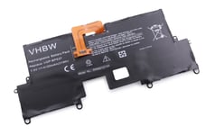 vhbw batterie compatible avec Sony Vaio SVP132A2CM laptop (4120mAh, 7,5V, Li-Polymère, noir) avec puce intégrée