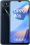 Oppo A16s Dual SIM 4G, 64GB, 4GB RAM - Crystal Black - New