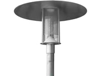 Dekanon Parkbeslag F/Ø60mm Mast. Galvanisering Vedr. Philips Led 28W 3000K 1617Lm. Cl. Ii Med 3,5 M Kabel 230V. Ip56. Ik10. Profesjonell