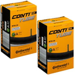 Continental Unisex's MTB Tube 26" Inner, Black, [47-559->62-559] Pack of 2