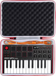 Co2Crea Travel Hard Case for AKAI Professional MPK Mini MK3 / MPK Mini Play MK3