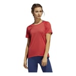 adidas 25/7 Tee RUNR T-Shirt Femme, Glory Red, FR : S (Taille Fabricant : S)